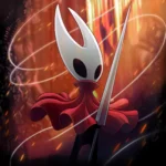 Biểu tượng game Hollow Knight Silksong, game được xác nhận phát hành cuối năm 2024 cùng ROG Xbox Ally
