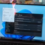 Giao diện Cài đặt và Control Panel trên Windows 11, minh họa sự thay đổi trong quản lý thiết bị