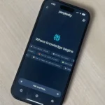 Giao diện ứng dụng AI Perplexity, một đối thủ tiềm năng của Gemini trên điện thoại Samsung.