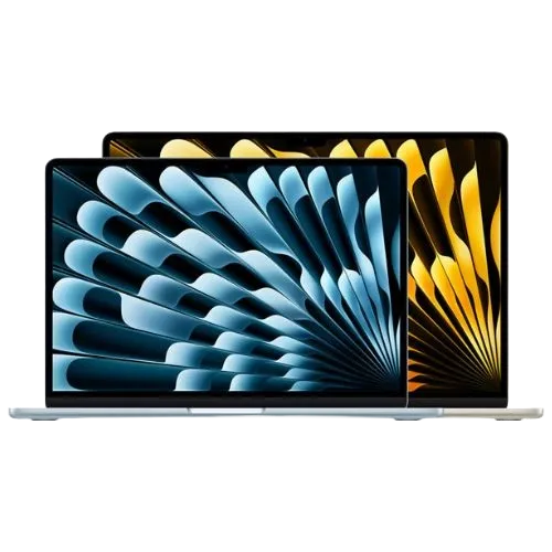 Góc nhìn cạnh bên của MacBook Air trang bị chip M4
