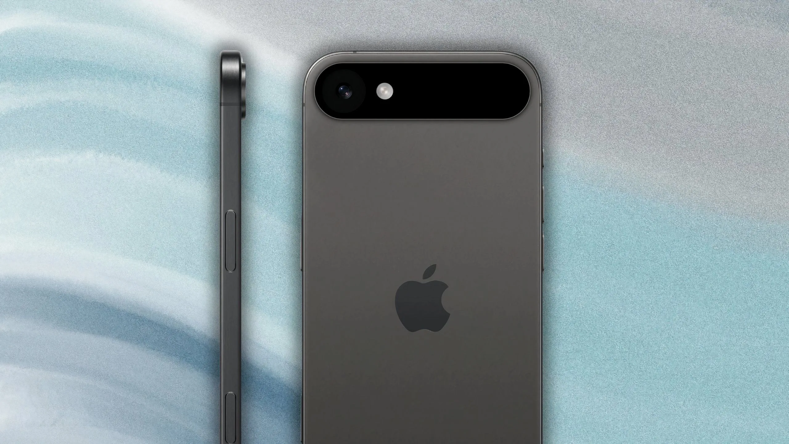 Hình ảnh concept được cho là thiết kế của iPhone 17 Air, mẫu iPhone có thể hưởng lợi từ quản lý pin AI