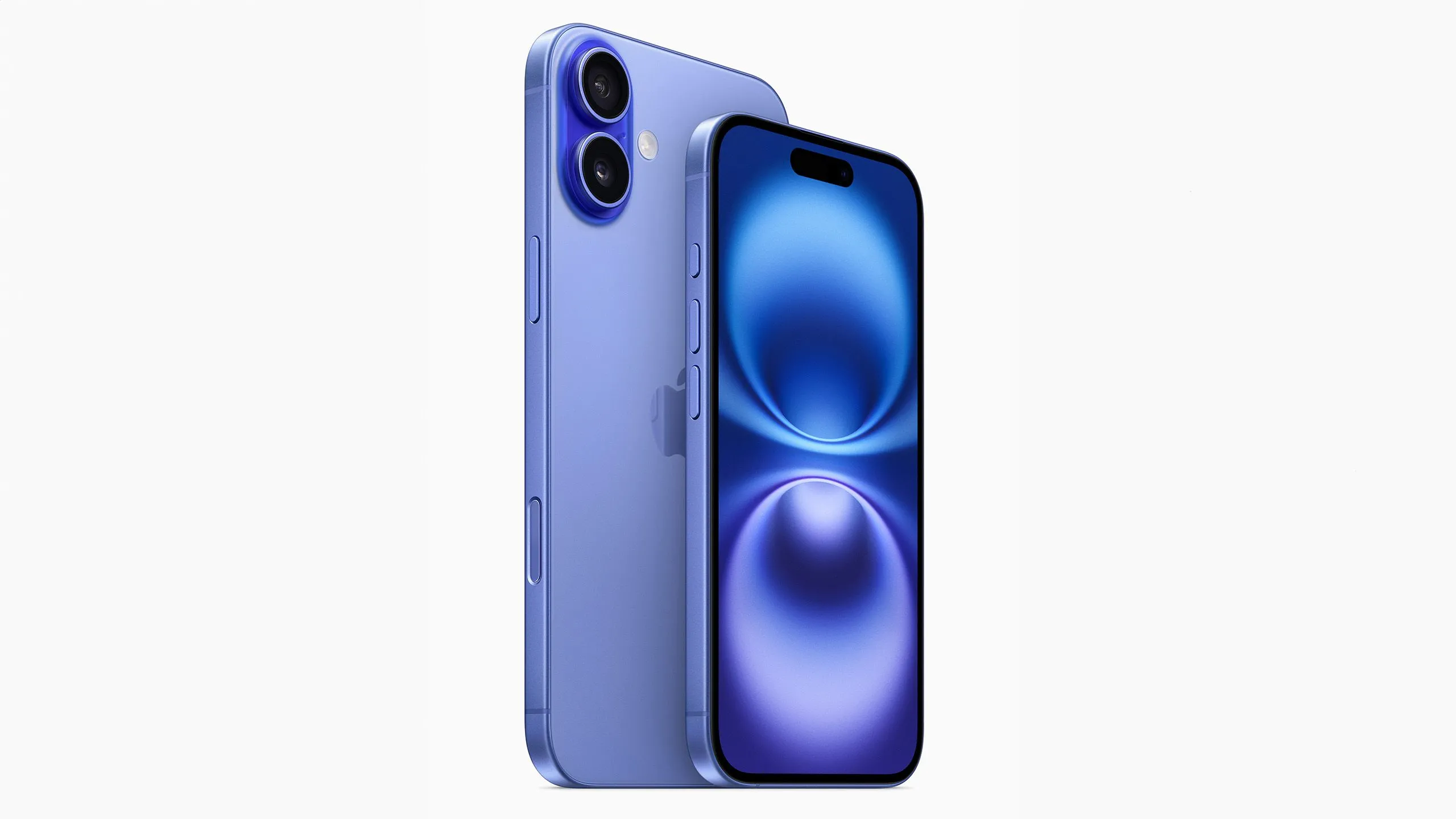 Hình ảnh concept hoặc render của iPhone 16 với thiết kế màn hình tràn viền và cụm camera sau