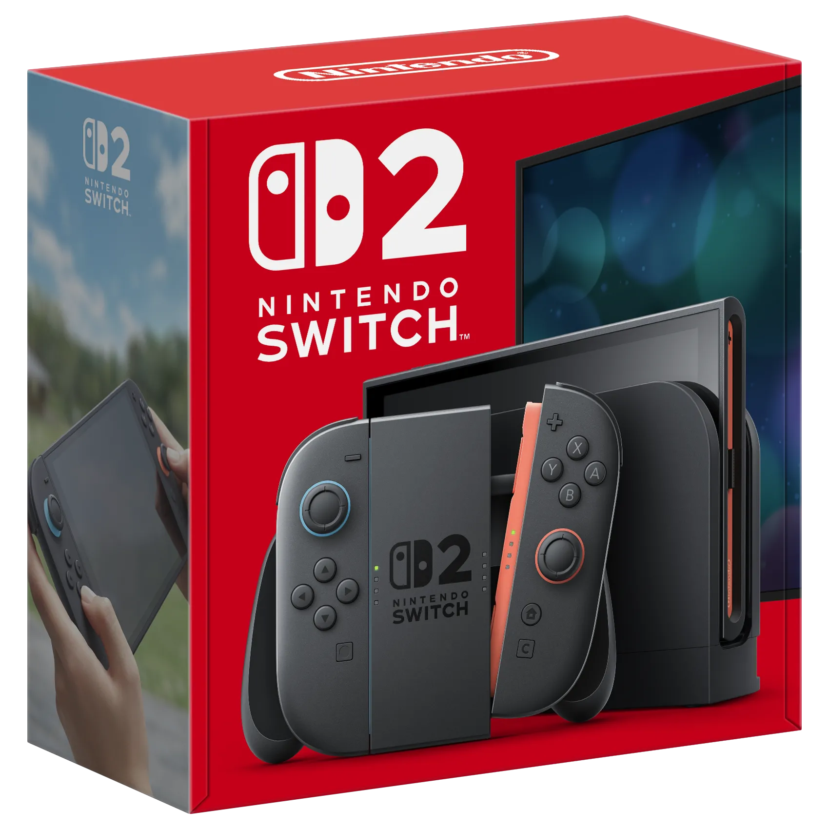 Hình ảnh concept hộp máy console Nintendo Switch 2