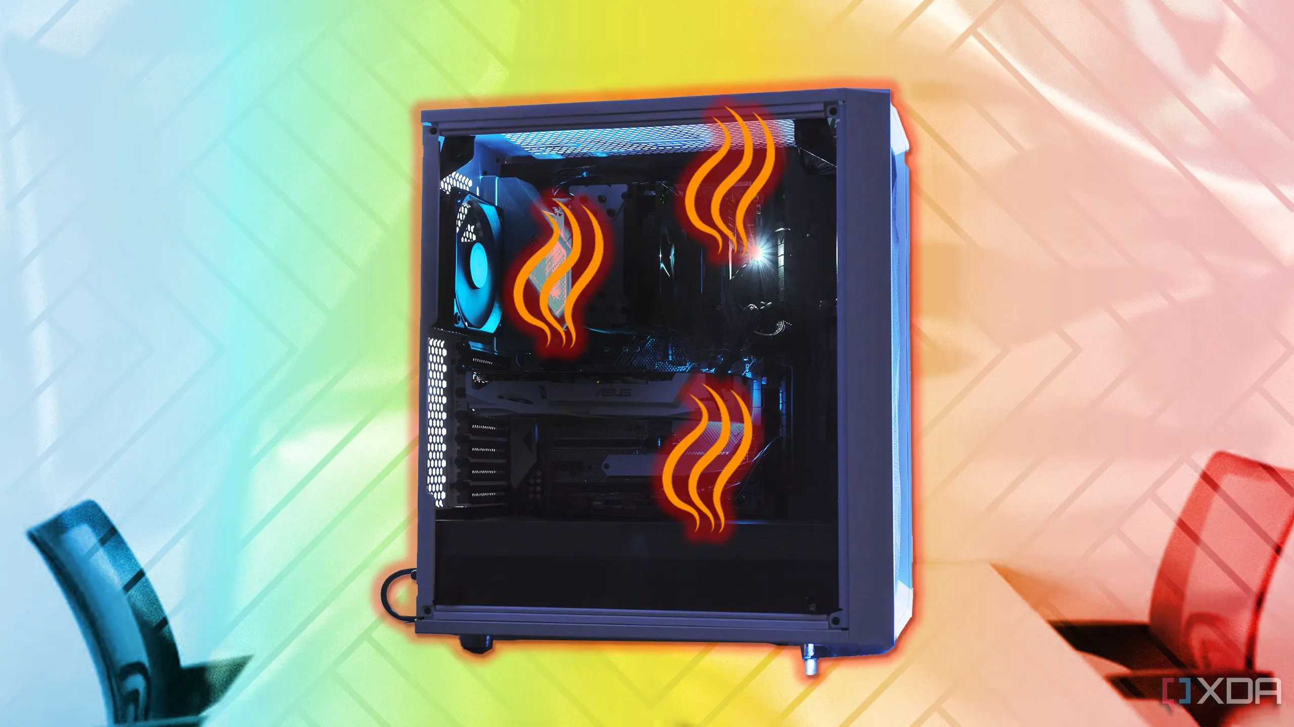 Hình ảnh minh họa các cách giảm nhiệt cho máy tính PC