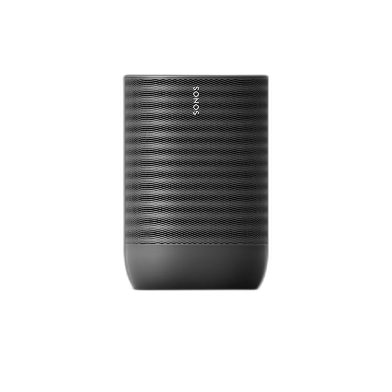 Hình ảnh render loa Sonos Move đặt trên nền trong suốt