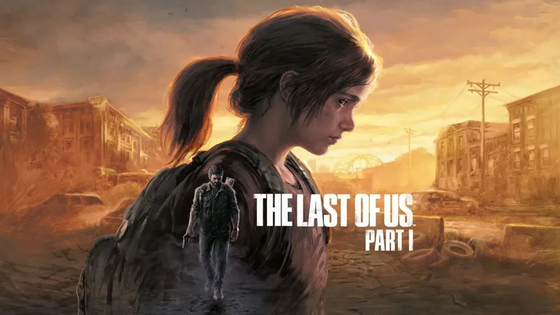 Joel và Ellie đi bộ qua khu rừng trong The Last of Us Part 1.