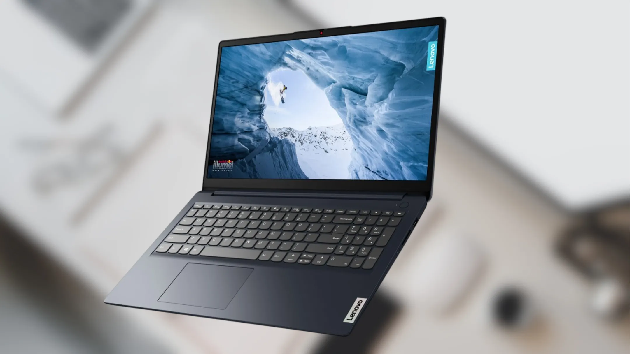 Laptop Lenovo IdeaPad 1i nhìn từ góc cạnh