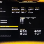 Màn hình BIOS bo mạch chủ Gigabyte hiển thị cài đặt Memory Context Restore