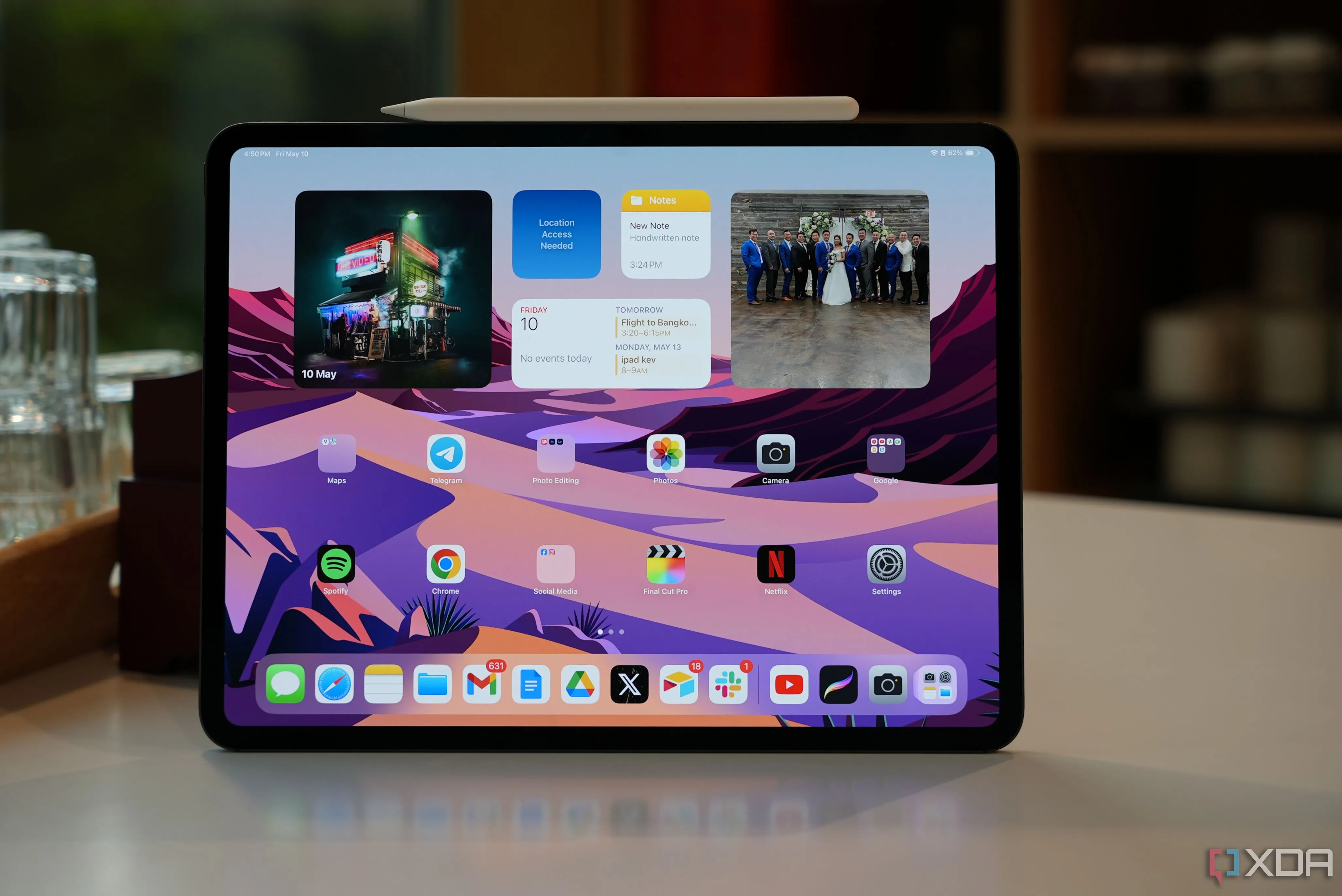 Máy tính bảng Apple iPad Air (M3) màu xanh dương
