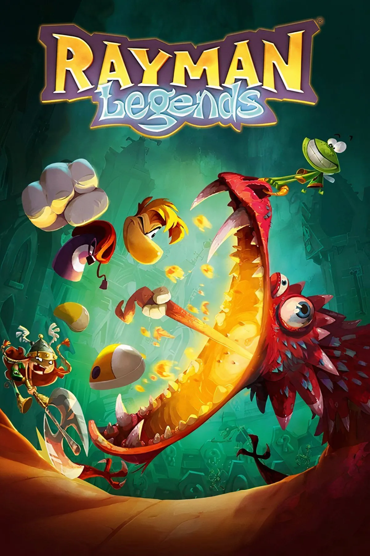 Tuyển tập hình ảnh từ các tựa game co-op thành công gần đây, bao gồm Rayman Legends