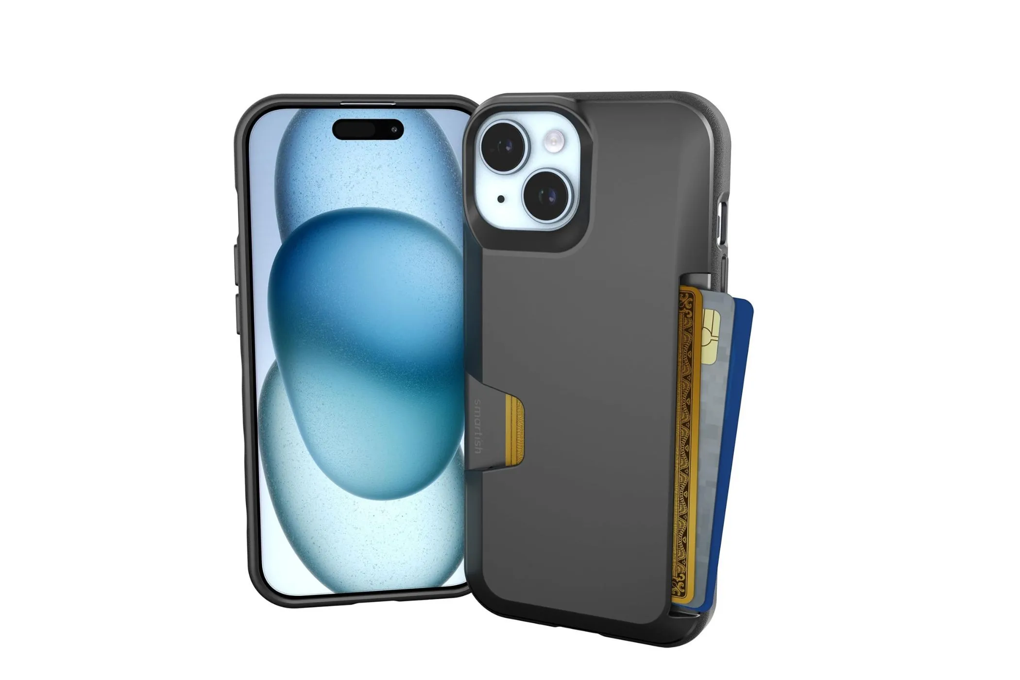 Ốp lưng ví Smartish Wallet Slayer cho iPhone tích hợp khe thẻ