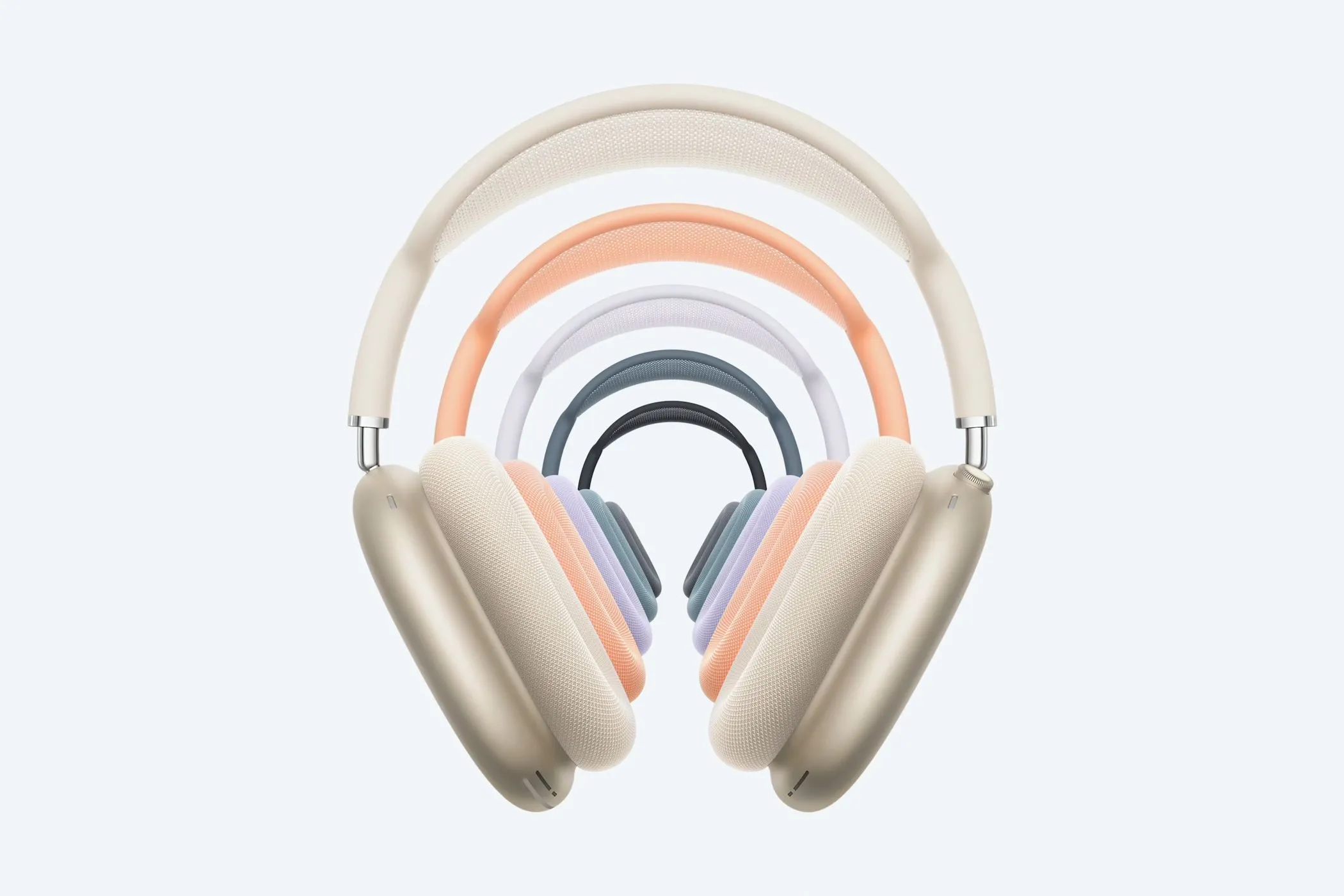 Các tùy chọn màu sắc của AirPods Max USB-C