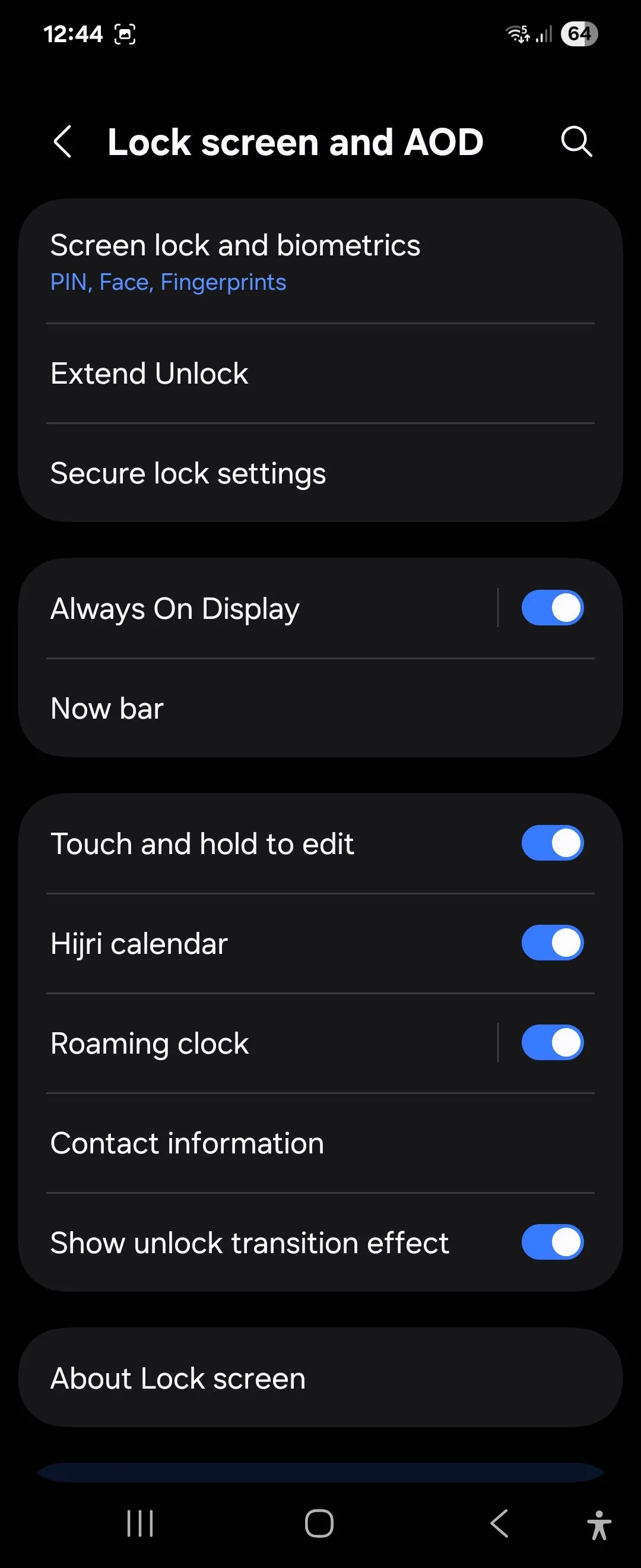 Cài đặt Now Bar và tùy chỉnh thông báo trực tiếp trên Galaxy Z Flip 6 chạy One UI 7