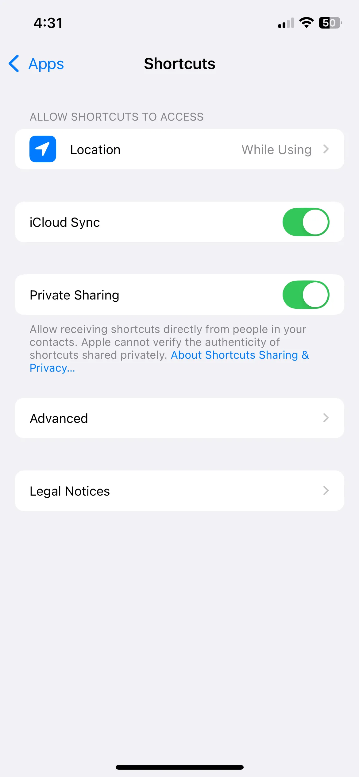 Cài đặt ứng dụng Phím tắt trên iPhone để cấp quyền xóa số lượng lớn dữ liệu