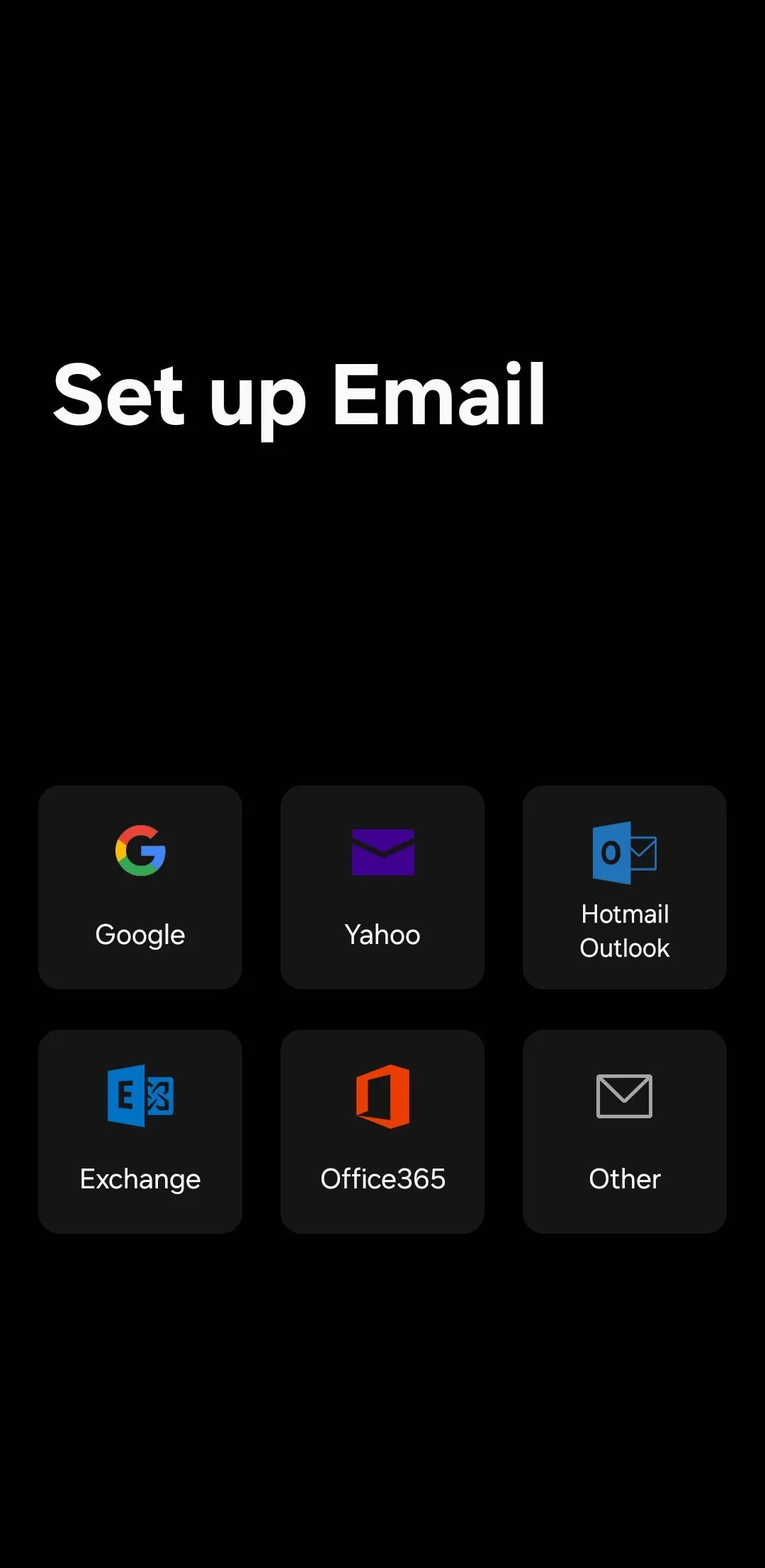 Giao diện chính ứng dụng Samsung Email trên điện thoại Galaxy hiển thị danh sách email