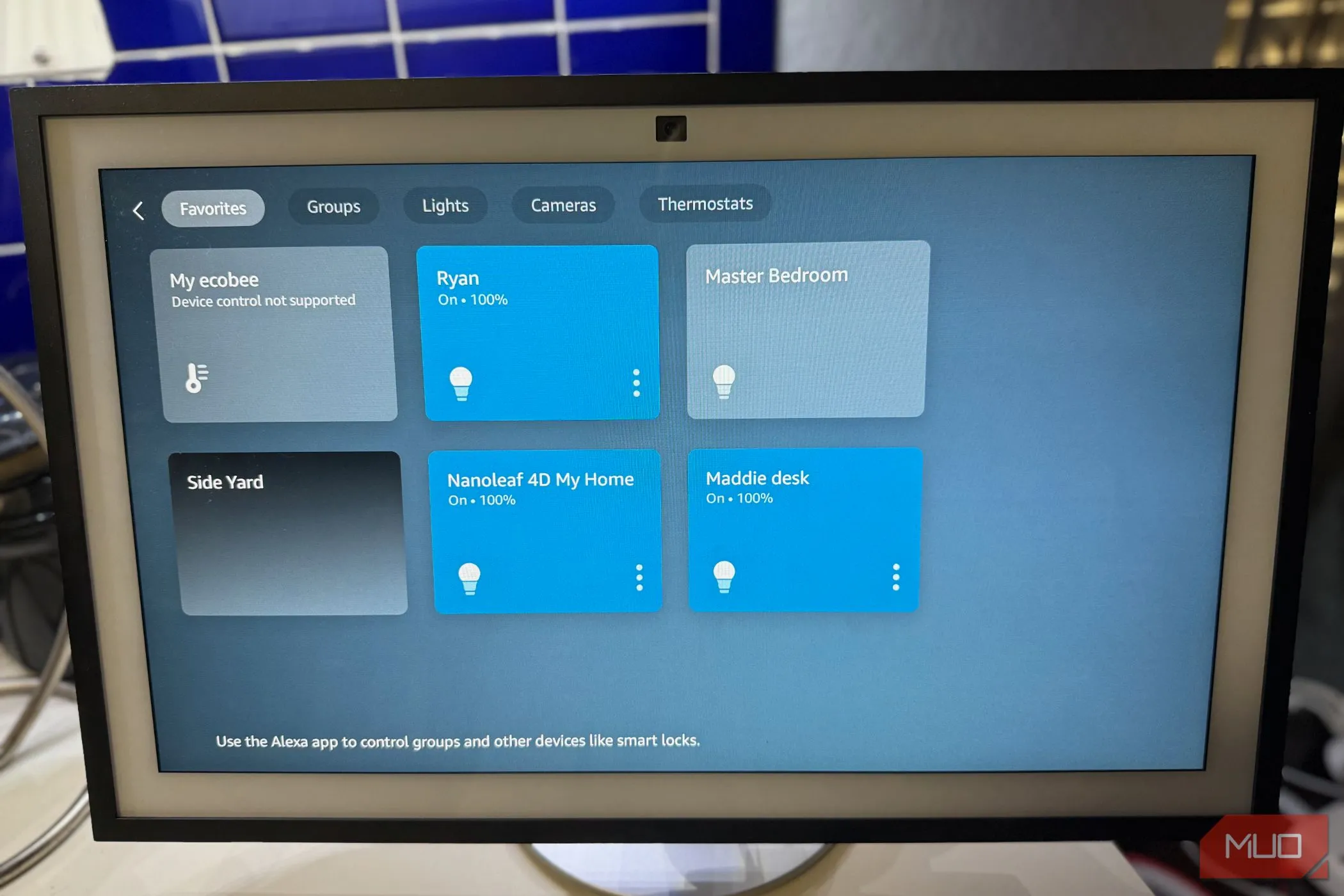 Giao diện điều khiển nhà thông minh trên Amazon Echo Show 21