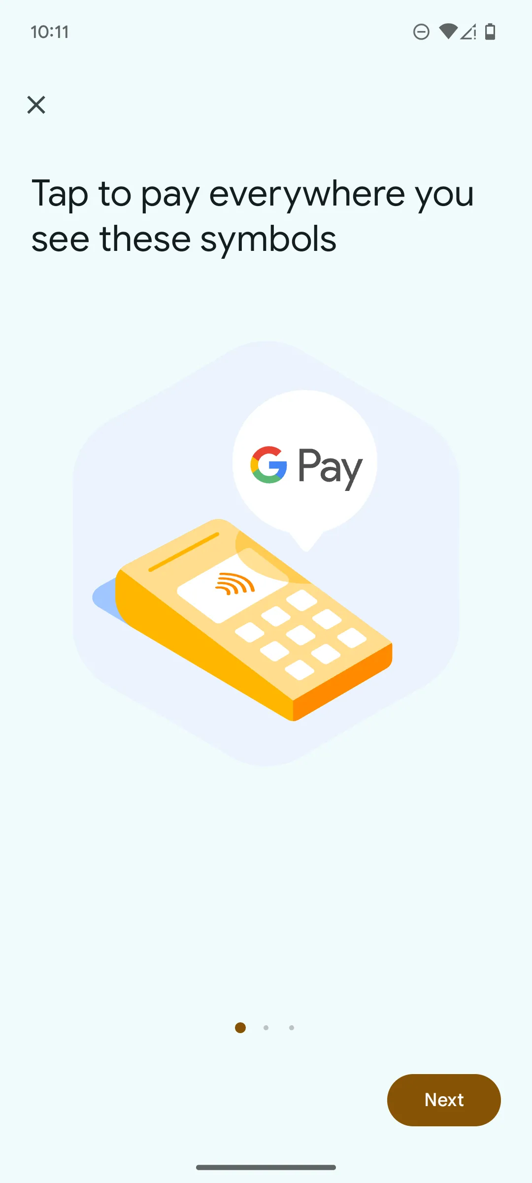 Hướng dẫn sử dụng Google Wallet để thực hiện thanh toán không chạm, minh họa tính năng bảo mật của ví điện tử trên smartphone.