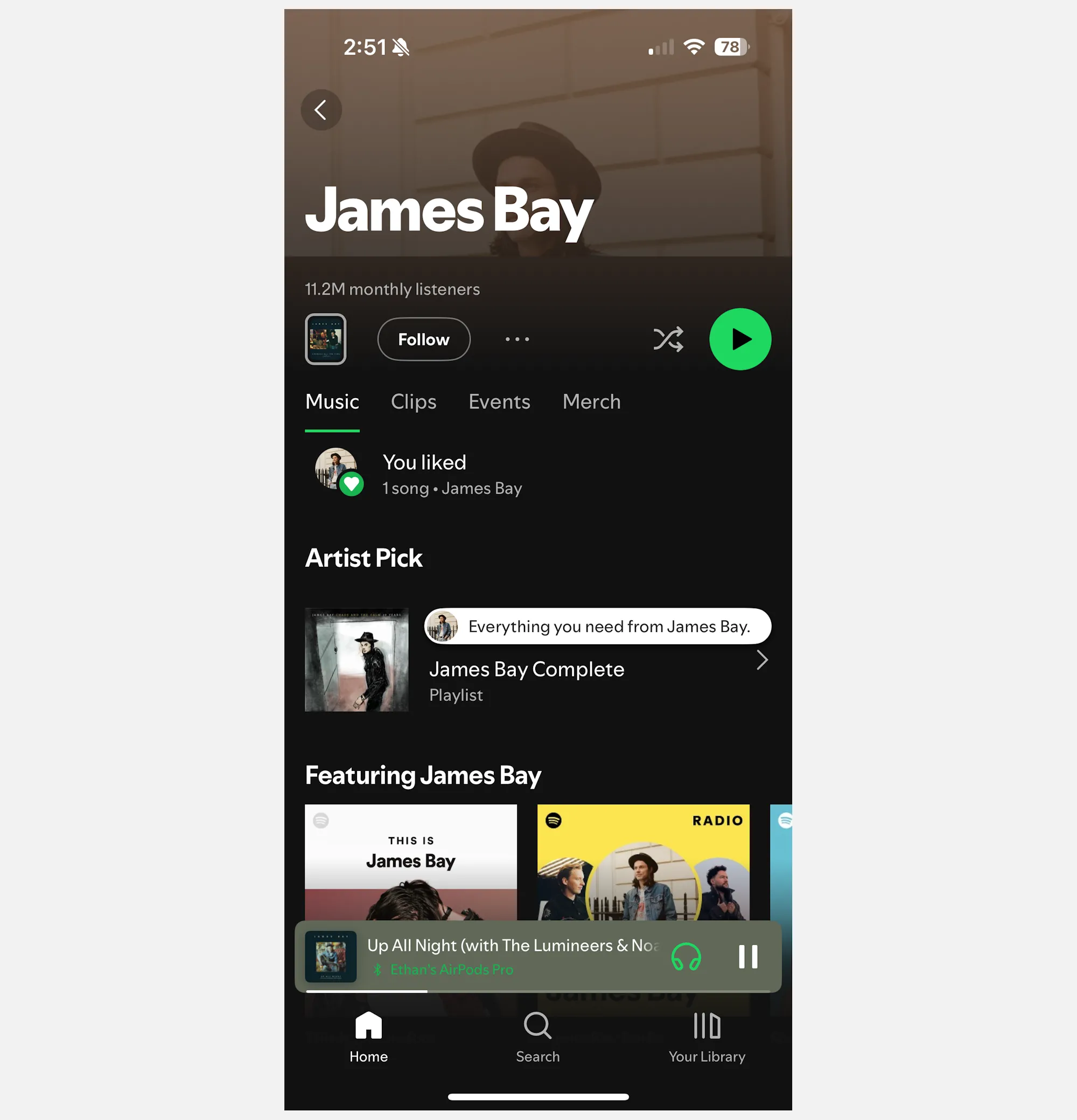 Lỗi Spotify không hiển thị album nghệ sĩ trên ứng dụng