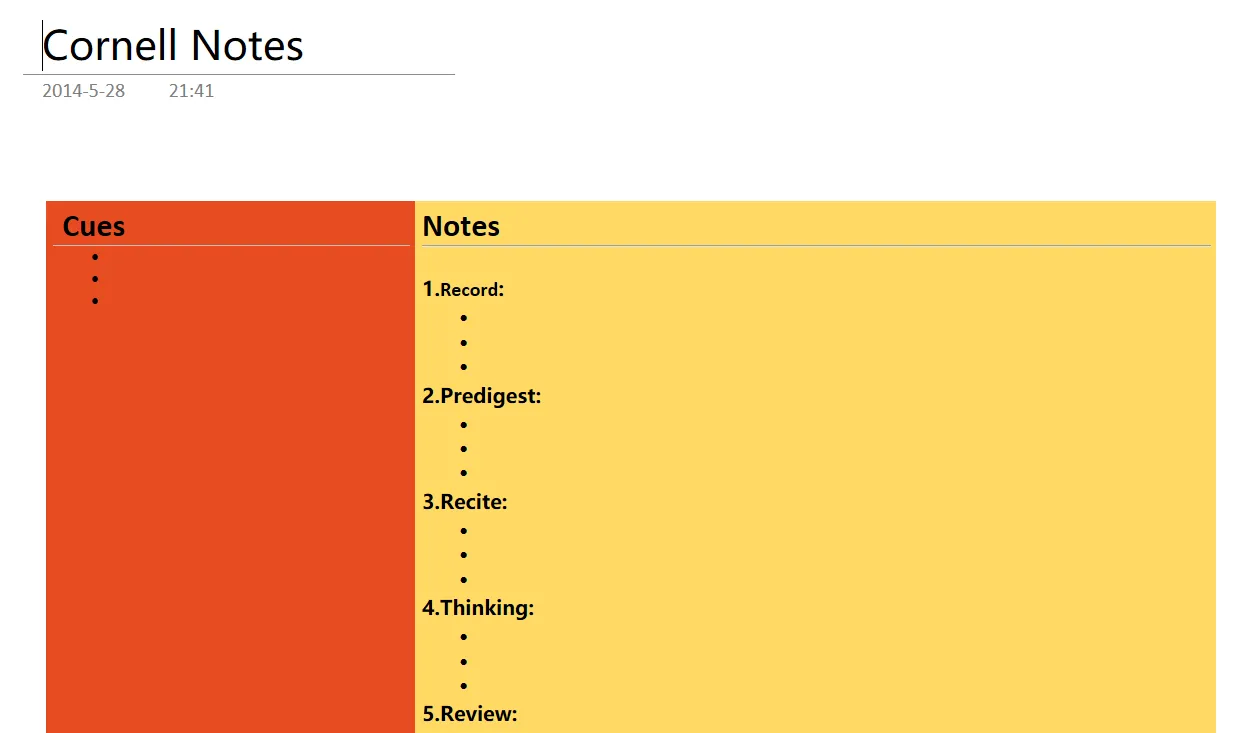 Màn hình hiển thị một mẫu OneNote đã cài đặt thành công từ OneNote Gem, sẵn sàng để sử dụng.