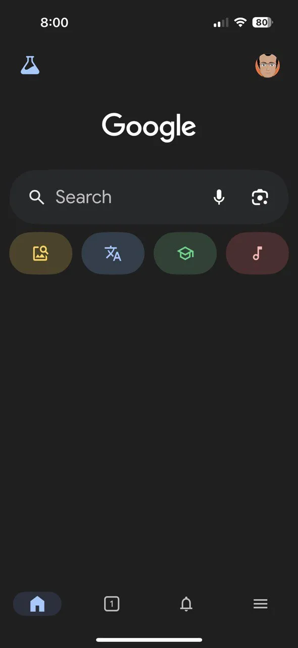 Sử dụng Google Lens để nhận diện vật thể và dịch văn bản trong ứng dụng Google trên iOS