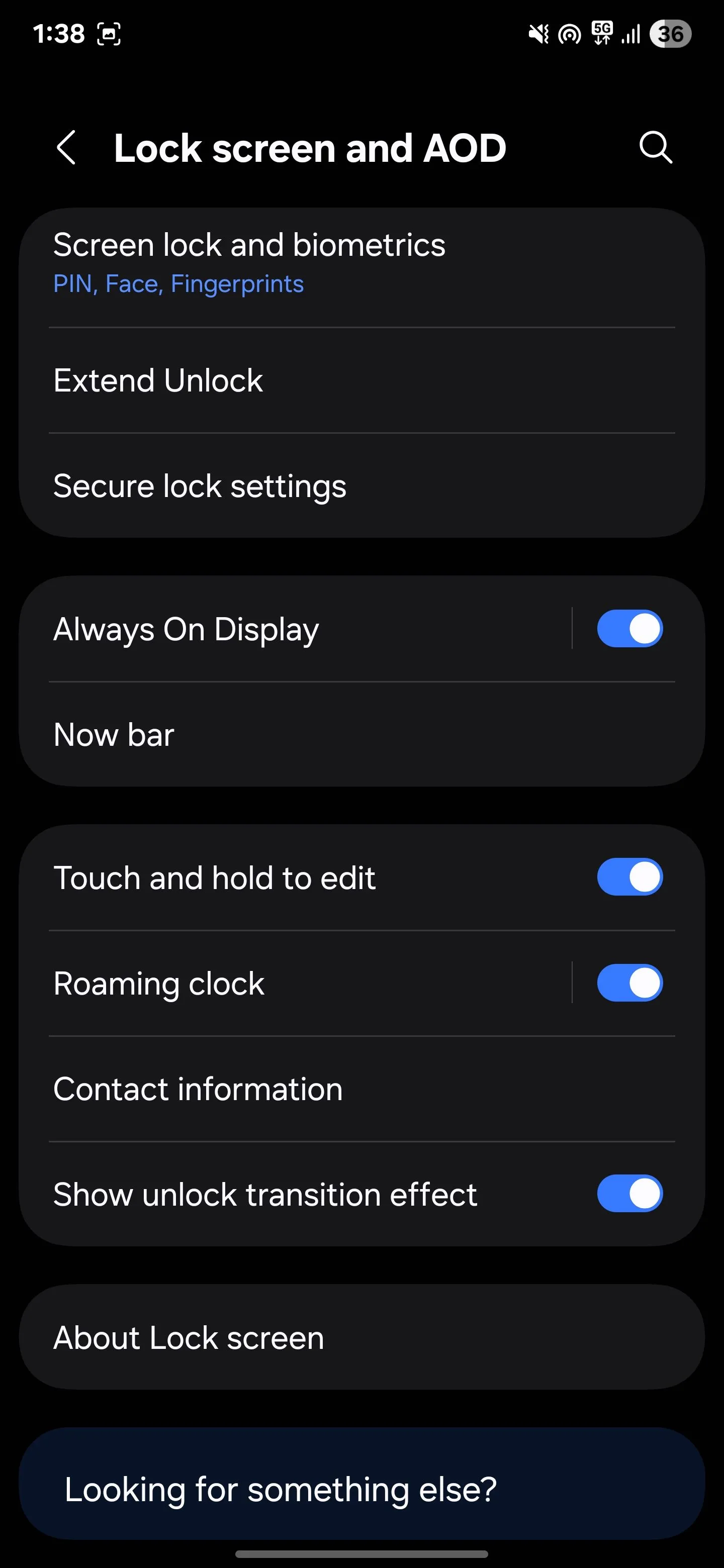 Tắt tính năng Always On Display (AOD) trong cài đặt Màn hình khóa và AOD trên điện thoại Samsung để tiết kiệm pin.