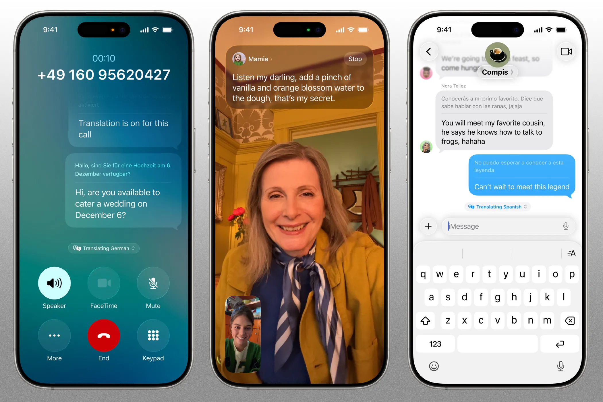 Tính năng dịch trực tiếp ngôn ngữ trên iPhone với iOS 26 khi gọi FaceTime hoặc nhắn tin